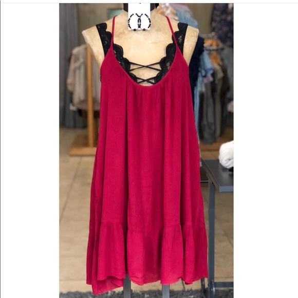 Commè Toi little red dress - Picture 1 of 1